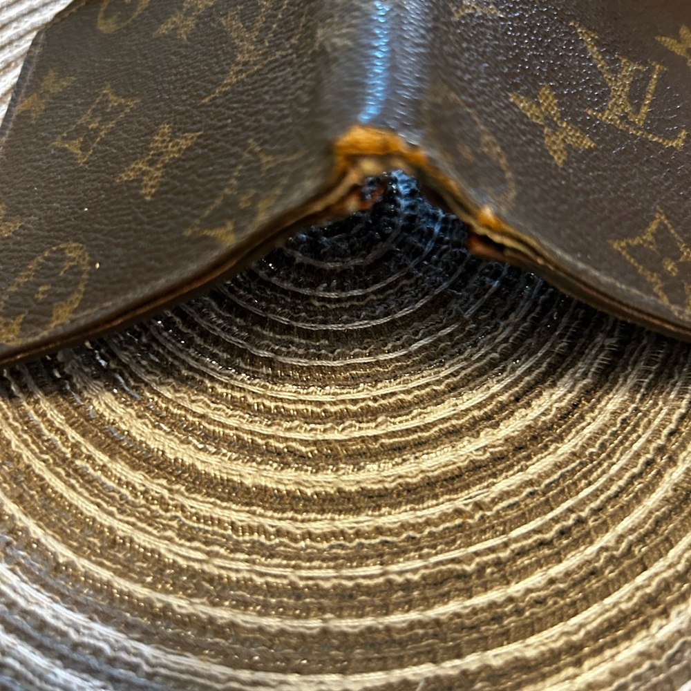 Vintage Louis Vuitton All Leather Wallet / Card Holder – Monogram Men’s Unisex - Picture 8 of 11